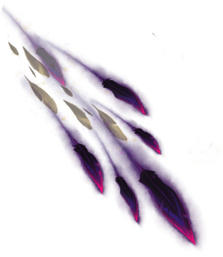 It Was Time To Really Grab The Spotlight - Xayah Feather Png (457x525), Png Download