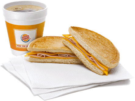 Combo Tostado Italiano - Thailand Burger King Breakfast (460x413), Png Download