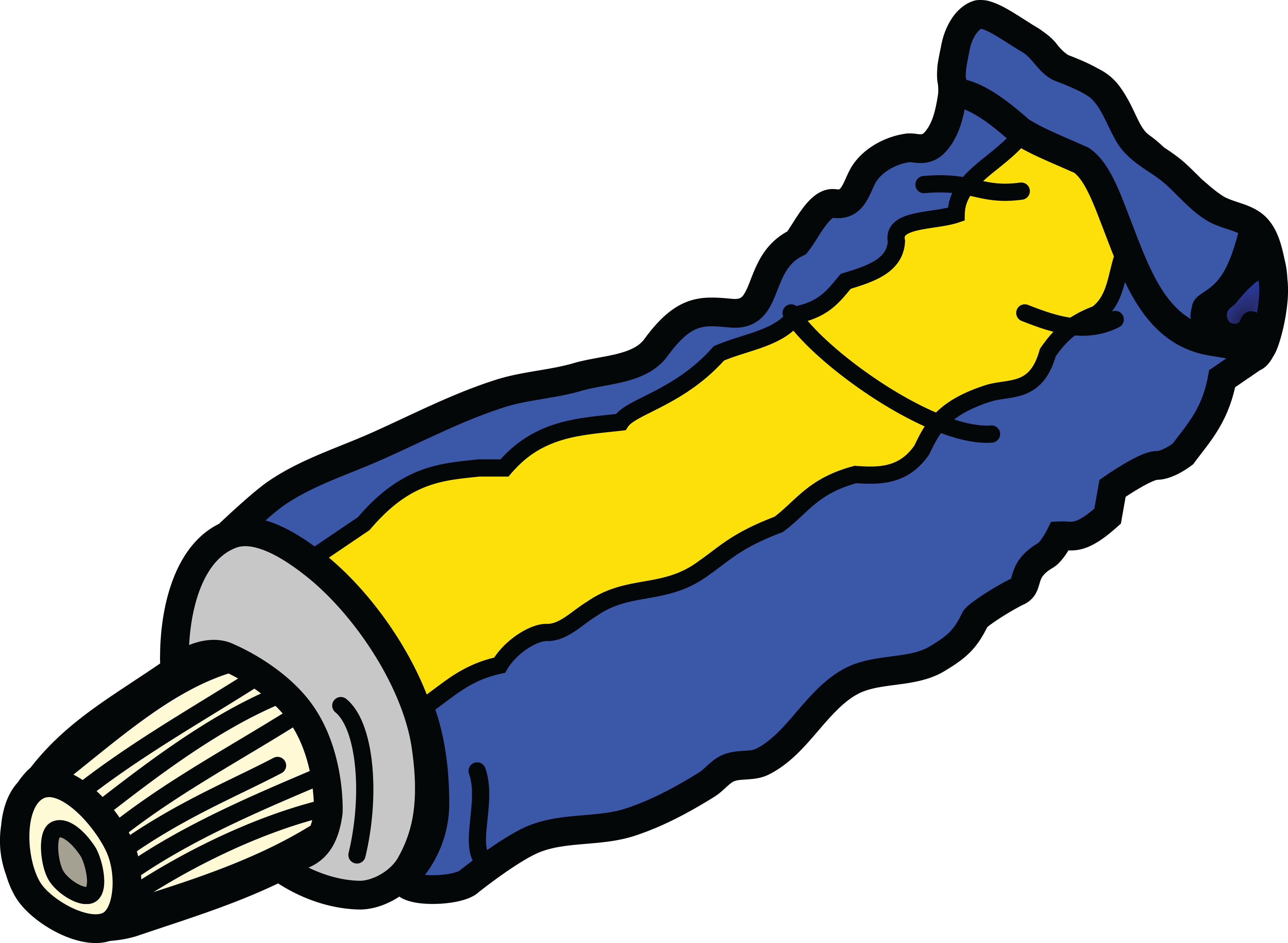 Free Clipart Of A Tube Container Of Toothpaste - Toothpaste Clipart (4000x2928), Png Download