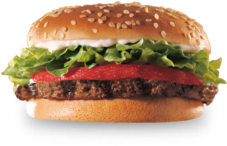 Image Gallery Hamburguesa - Hamburguesas Burger King Pollo (460x413), Png Download