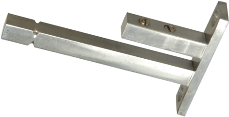 F-bracket - F Bracket For Glass (500x292), Png Download