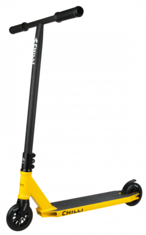 Trottinette Freestyle Png - Chilli C1 Yellow Scooter (800x800), Png Download