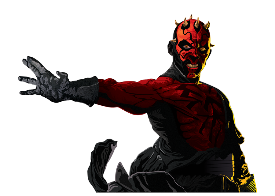 Darth Maul Vector Clipart Darth Maul Anakin Skywalker - Superhero (900x640), Png Download