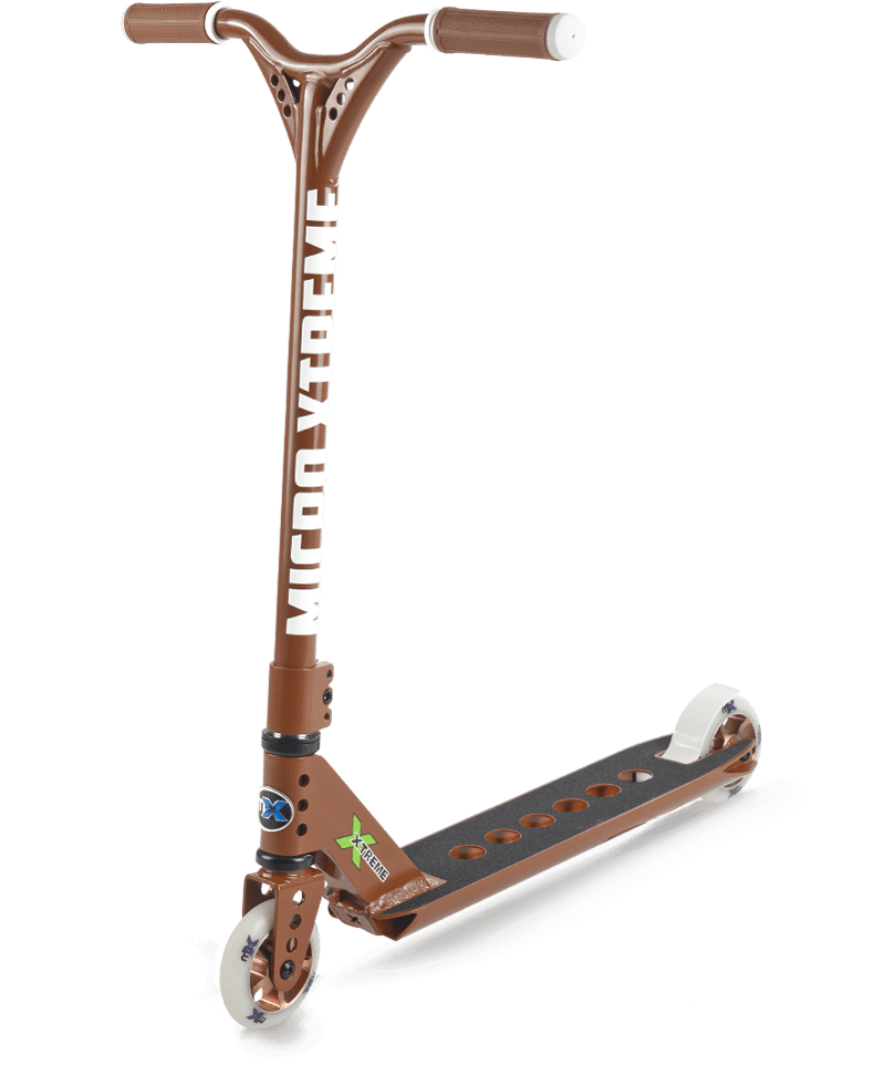 Micro Mx Trixx Scooter - Brown (800x1000), Png Download