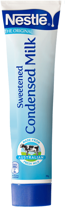 Nestle Sweetened Condensed Milk Tube 200g Condensed Milk Tube Full Size Png Download Seekpng