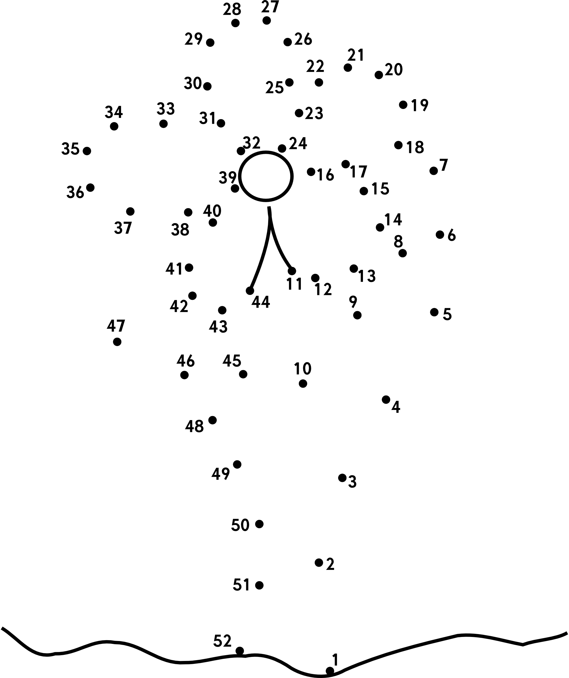 Public Domain Image - Connect The Dots Dna (1969x2345), Png Download