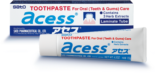 Sato - Acess Toothpaste (for Oral Care) 60g/2.1oz (600x580), Png Download