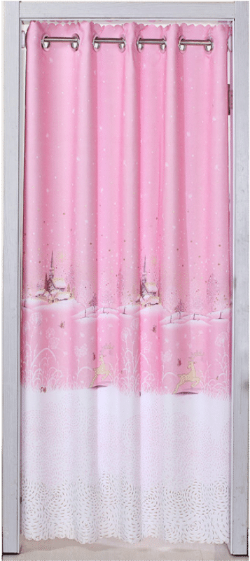 Size Of The Curtain Behind The Door Is Suitable For - Curtain (800x800), Png Download