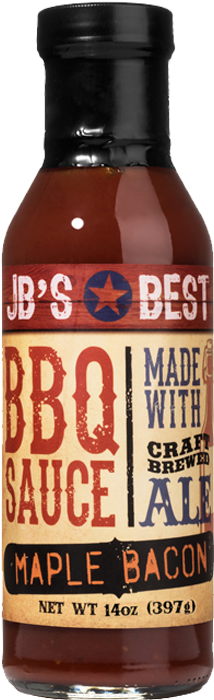 Maple Bacon Bbq - Mustard Bbq Sauce (501x710), Png Download