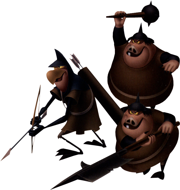 Sleeping Beauty Clipart Beauty Sleep - Maleficent Goons Kingdom Hearts (781x781), Png Download