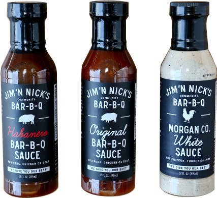 Sauce - Jim N Nicks Carolina Sauce (704x468), Png Download