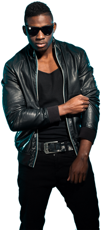 Join The Movement Now - Black Person Cut Out (450x757), Png Download