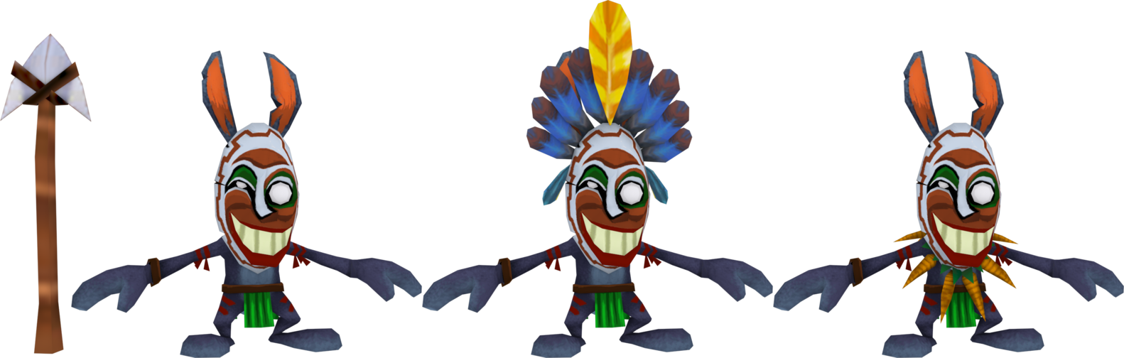 Crash Of The Titans Voodoo Bunnies - Crash Of The Titans Voodoo Bunny (1582x504), Png Download