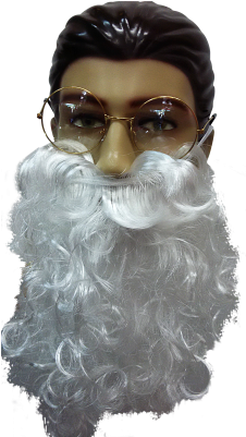 Barba Papai Noel - Christmas Day (300x400), Png Download