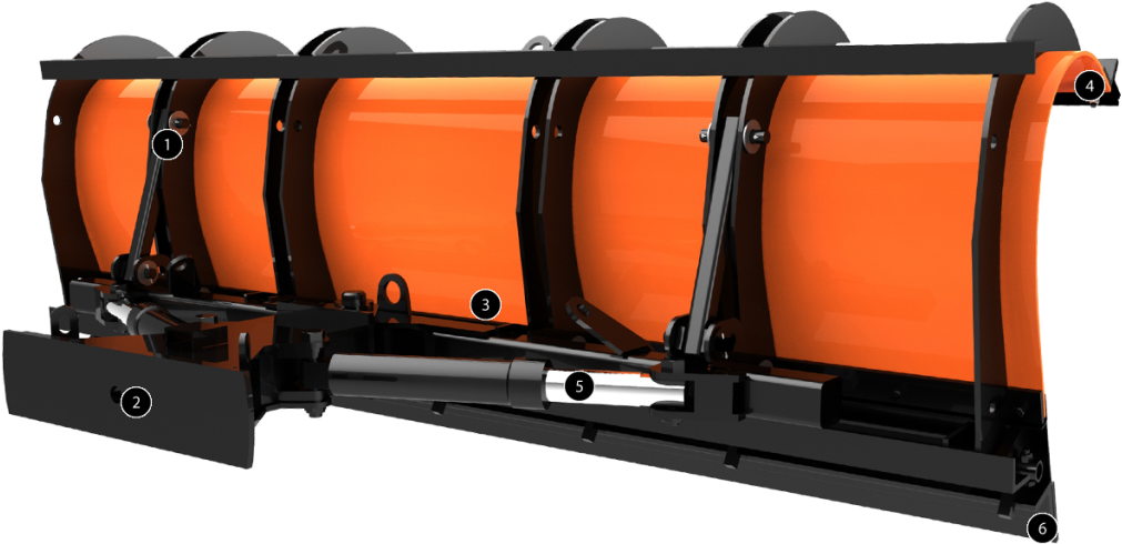 Jb Series Snow Plows - Machine (1024x572), Png Download