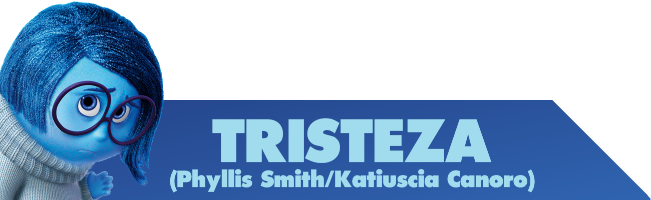 Divertida Mente Personagens Tristeza (1300x400), Png Download