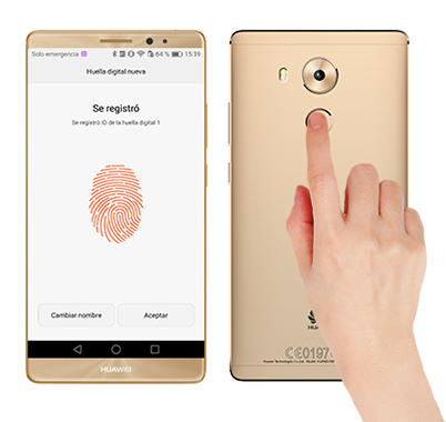 Configurar El Sensor De Huella Digital - Smartphone (420x430), Png Download
