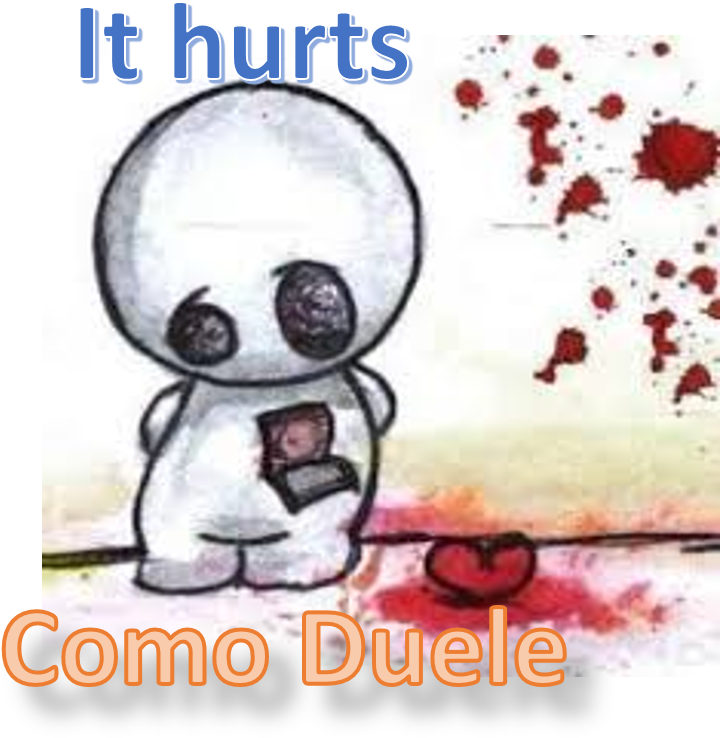 Duele - Corazon Tirado (726x786), Png Download