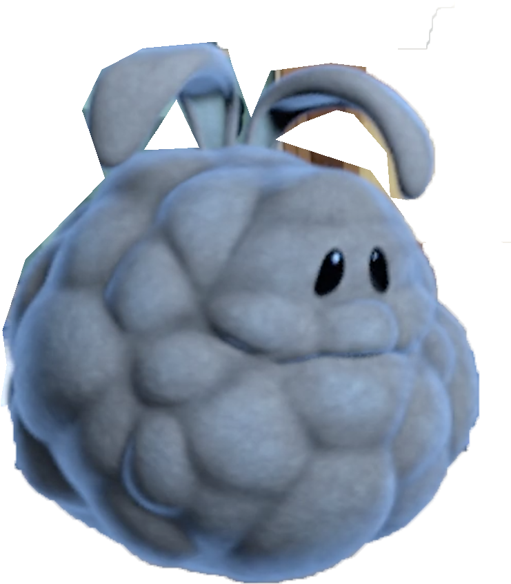 Danny The Dust Bunny - Stuffed Toy (830x888), Png Download