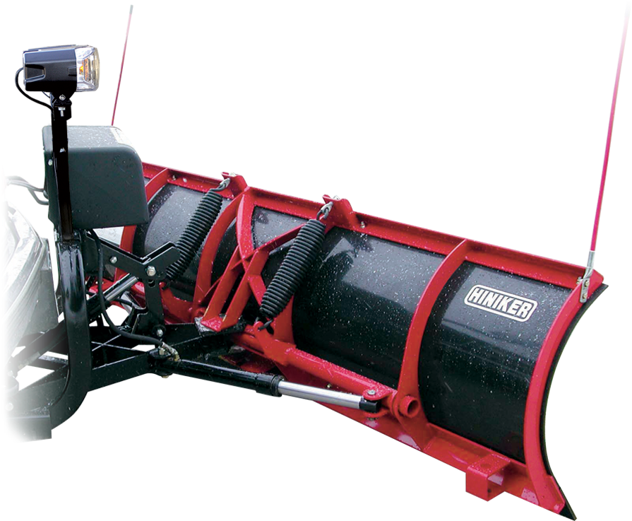 Full Moldboard Trip System Helps Protect Plow And Truck - Snowplow (900x753), Png Download