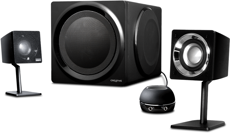 Creative Gigaworks T3 (1011x800), Png Download