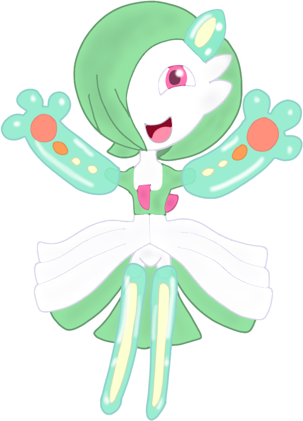 Reunivoir Cheering - Gardevoir (750x980), Png Download