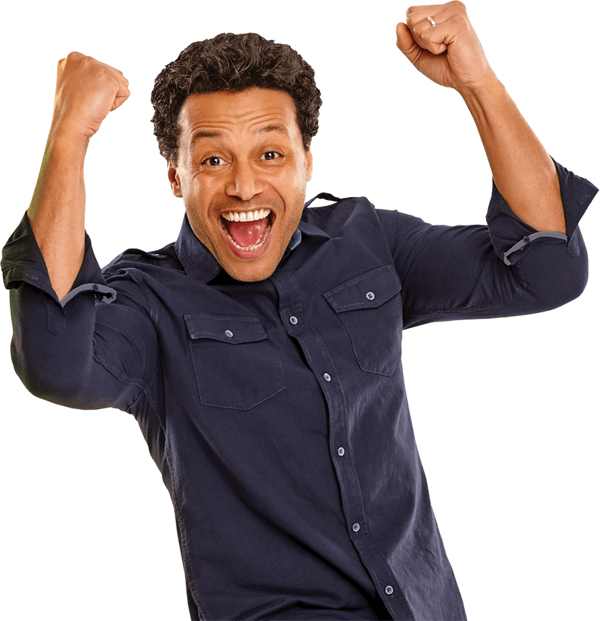 Lottery Games Are Based On Chance And Should Be Played - Man (843x873), Png Download