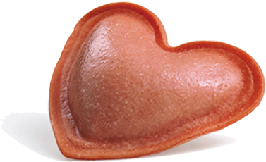 Cuori Rojos Con Mozzrella Di Bufala Campana, Tomate - Basil (500x500), Png Download