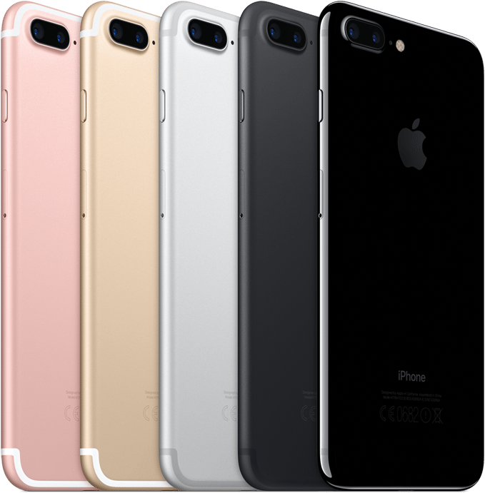 Iphone 7 Plus - Apple Iphone 7 Plus - Jet Black (1024x1024), Png Download