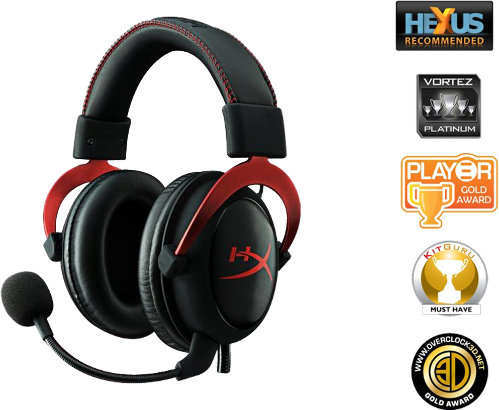 Speakers & Headphones - Hyperx Cloud Ii 7.1 (1000x1000), Png Download