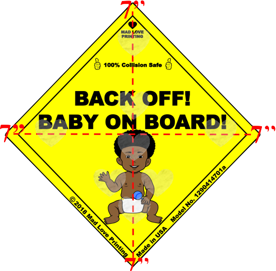 Mad Love Printing Is A Small Home-based Business That - Sign (549x539), Png Download