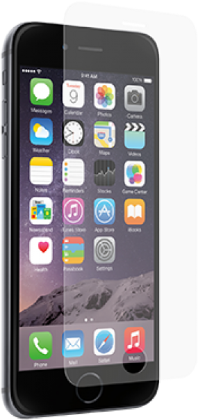 Puregear Tempered Glass Screen Protector For Iphone - Puregear Iphone 6 Plus Tempered Glass Shield, Clear (813x813), Png Download