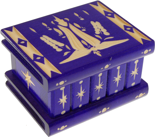 Romanian Puzzle Box - Box (640x640), Png Download
