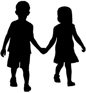 Kids - Boy And Girl Holding Hands (640x480), Png Download