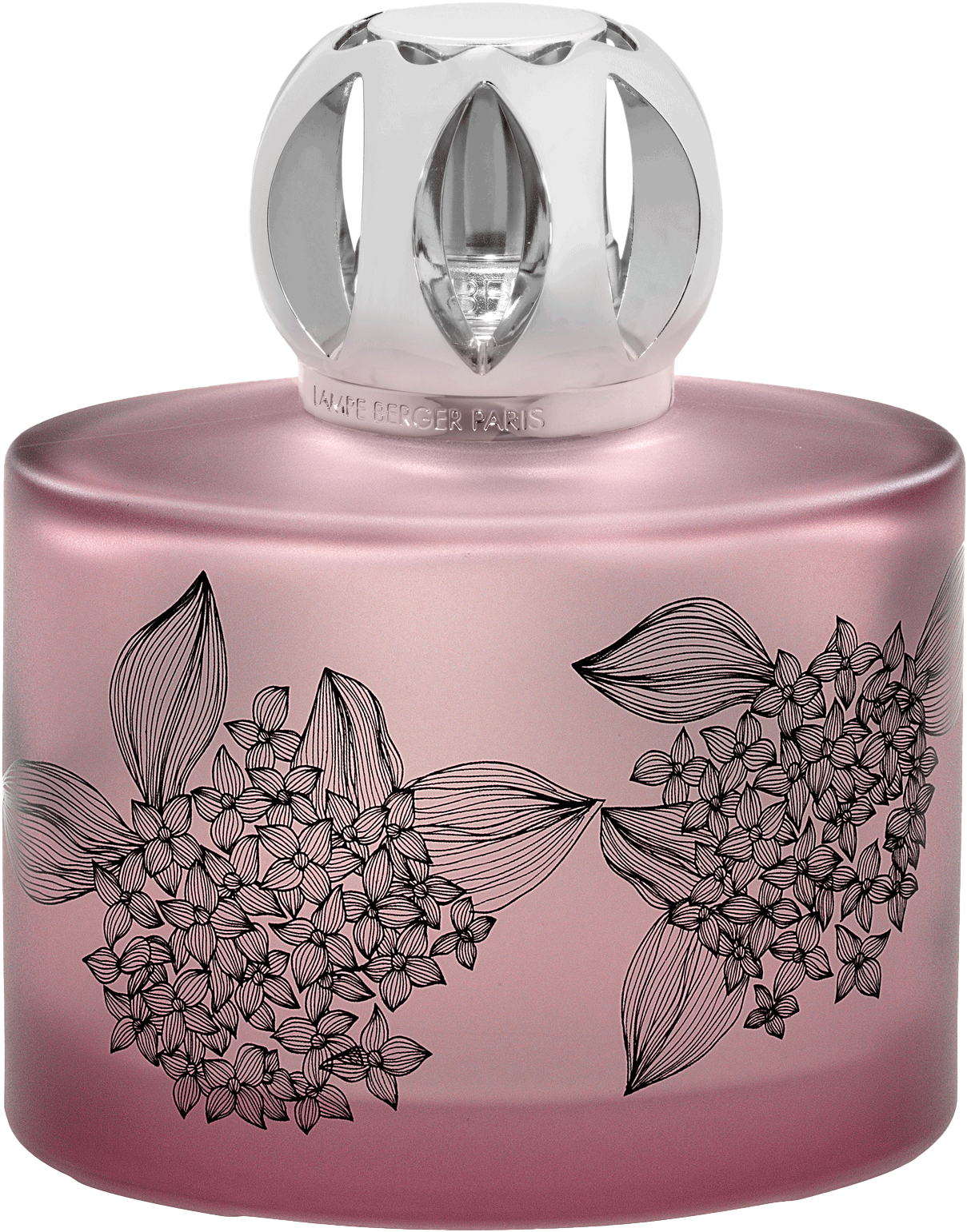 Floralie Lamp Purple Gift Box - Lampe Berger Stone Lamp, Black (1798x2190), Png Download