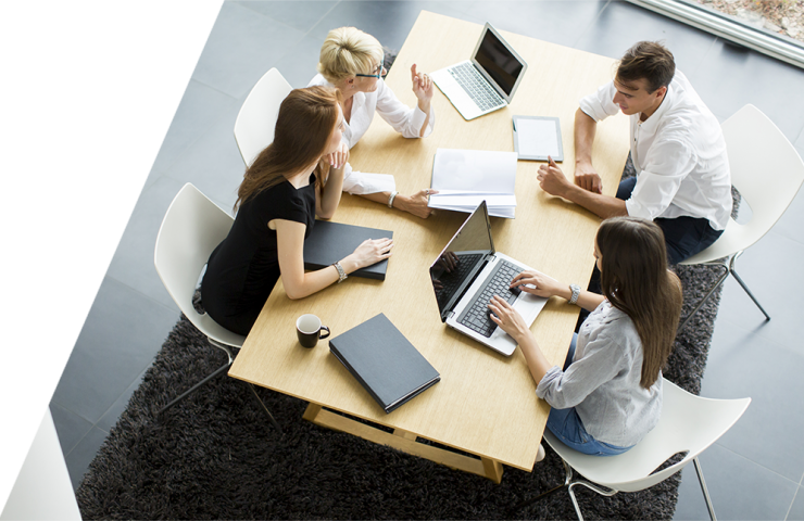 Partner With Accesspoint For Success - Header Meeting (740x480), Png Download
