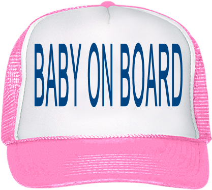 Baby On Board - Baseball Cap (433x433), Png Download