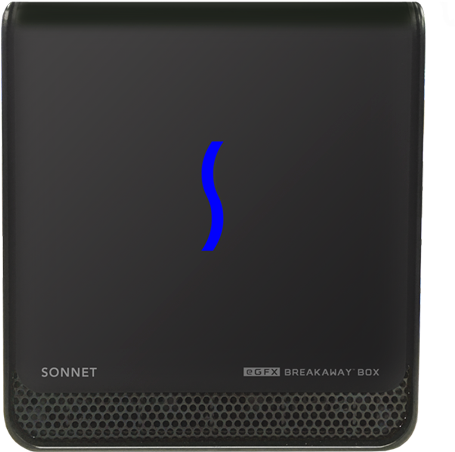 Egfx Breakaway Box 650 - Sonnet Technologies Sonnet Egfx Breakaway Box 550 (600x500), Png Download