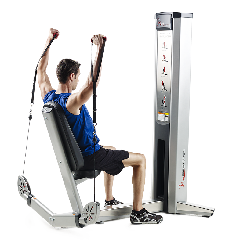 The Genesis Shoulder Press Welcomes People To A More - Move How You Want (750x803), Png Download
