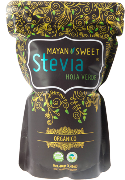 Mayan Sweet, Stevia Orgánica Hoja Y Tallo, 40 G (600x700), Png Download