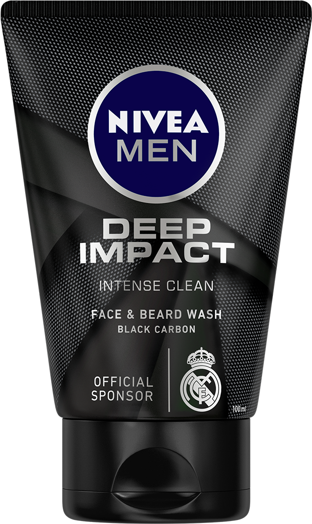 Nivea Deep Impact Face Wash (1010x1180), Png Download
