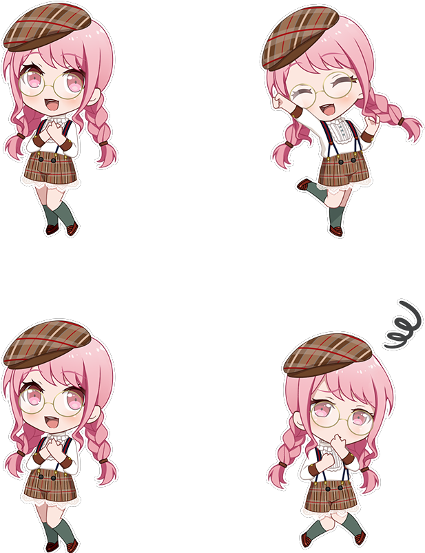 My First Latte Art Chibi - Latte Art (700x815), Png Download