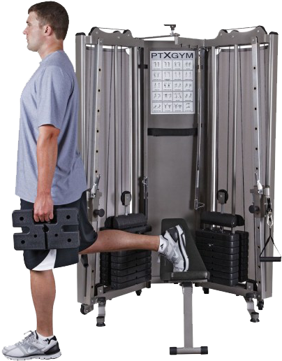 Designed For Light Commercial Or Home Use, The Ptx-gym - Gym (522x522), Png Download