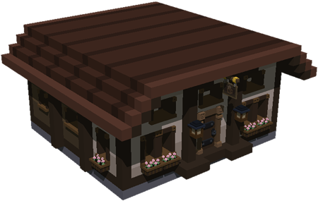 Stones Edge Inn - Log Cabin (500x500), Png Download