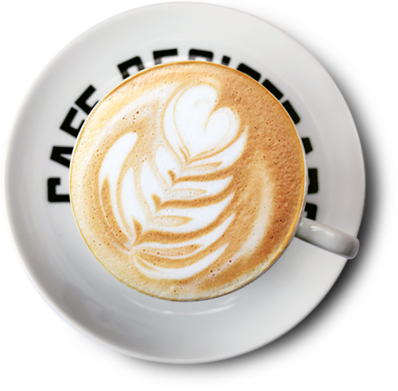 Cafetería - Wiener Melange (567x558), Png Download