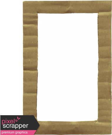 Our House Cardboard Frame - Digital Scrapbooking (456x456), Png Download