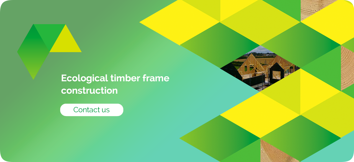 Timber Frame House Builders - Dublin (1200x550), Png Download
