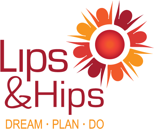 Lips & Hips - Graphic Design (625x521), Png Download