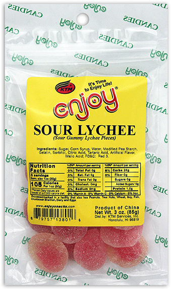 Sour Lychee (375x650), Png Download