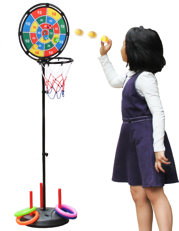 Multifunctional Children's Basketball Frame Can Be - Basketball (800x800), Png Download